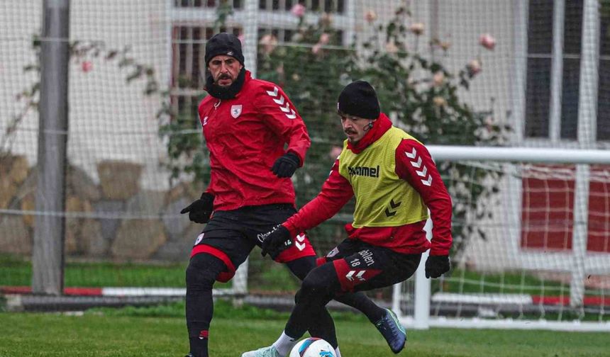 Samsunspor, Beşiktaş maçı hazırlıklarına başladı