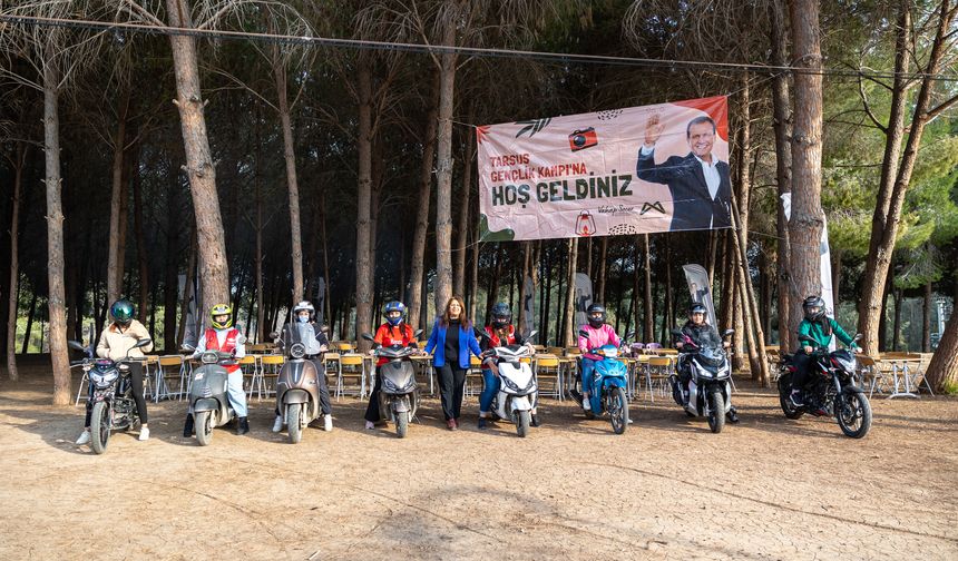Mersin'de “Motorlu Kadınlar Güvenli Sürüş Etkinliği” düzenlendi