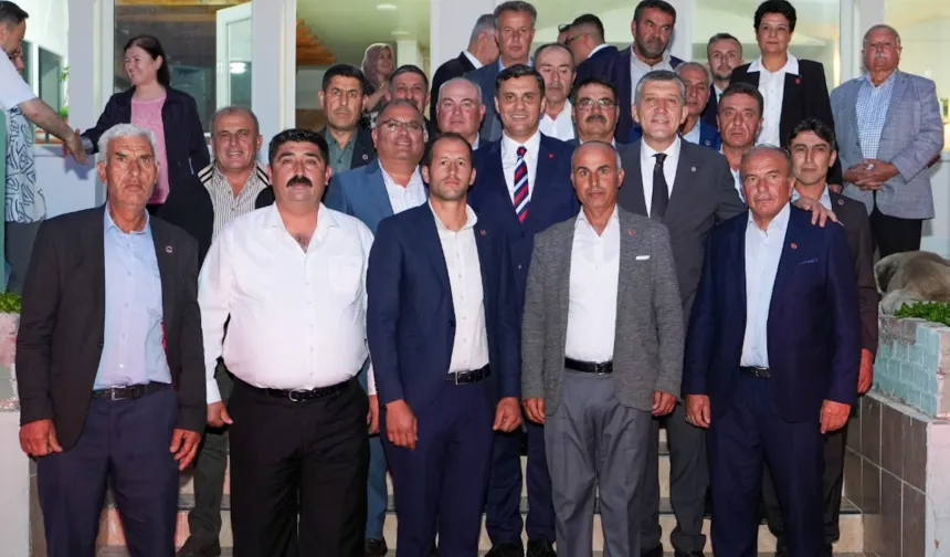 Başkan Zeyrek Köprübaşı’nda muhtarlarla buluştu