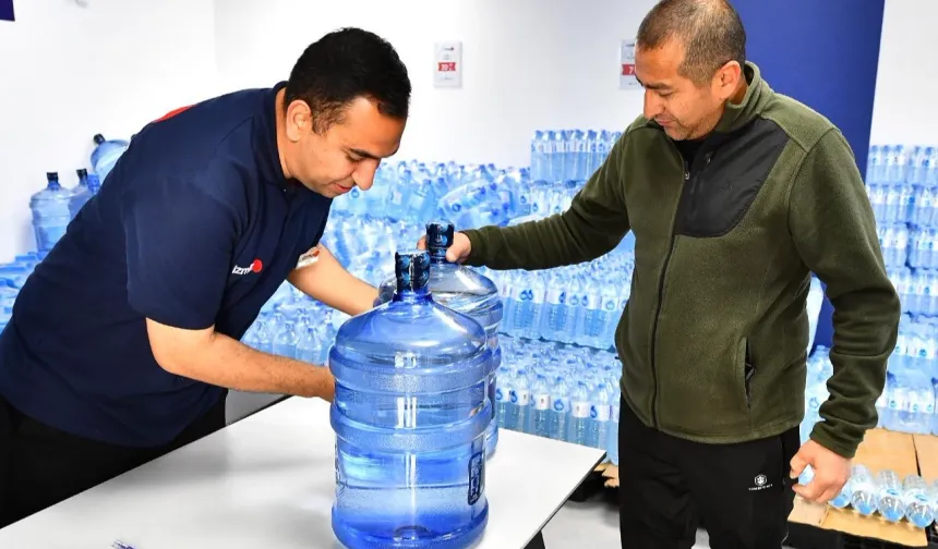 İzmirli 40 liraya sağlıklı damacana suya ulaşıyor
