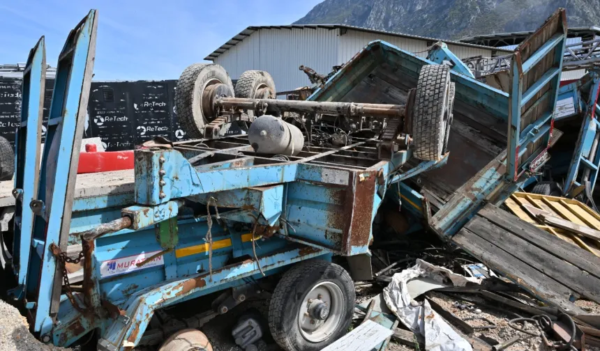 Manisa'da hurda araç ve malzemeleri MKE’ye devrediliyor