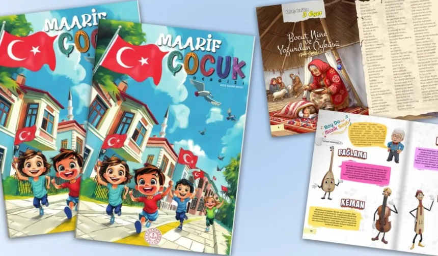 MEB'den çocuklara yeni dergi