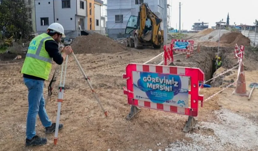 Mersin Tarsus'da yeni altyapı çalışmaları tamamlandı