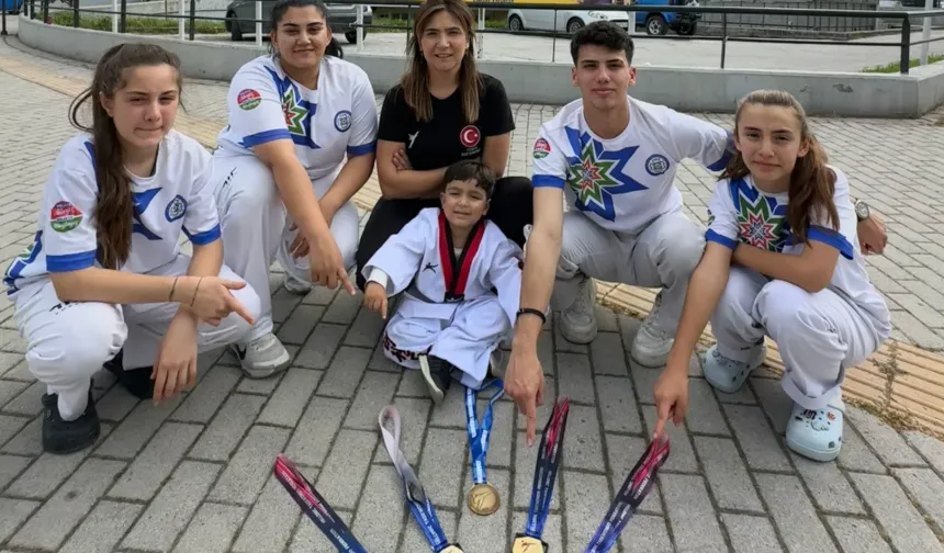 Muğlalı sporcular Yunanistan’da tarih yazdı