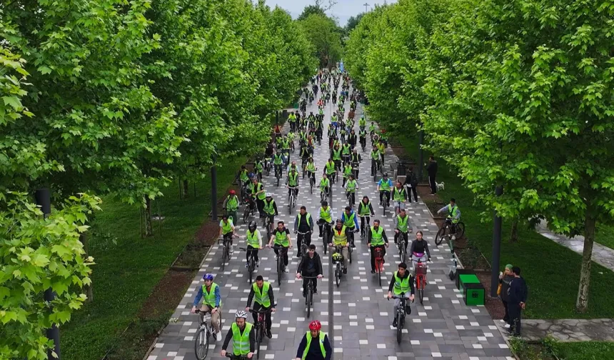 Sakarya'da pedallar daha güvenli bir trafik için dönecek