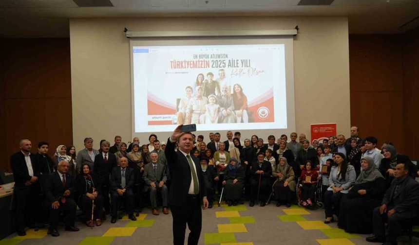 24 örnek aileye şilt takdim edildi