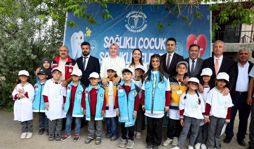 Ağrı’da çocuklara yönelik sağlık eğitimi