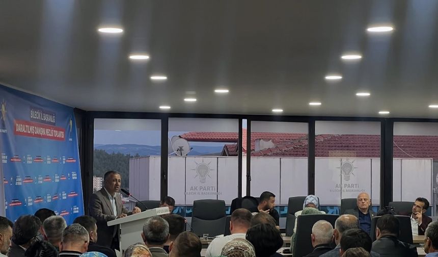 AK Parti Bilecik İl Danışma Meclisi Toplantısı gerçekleşti