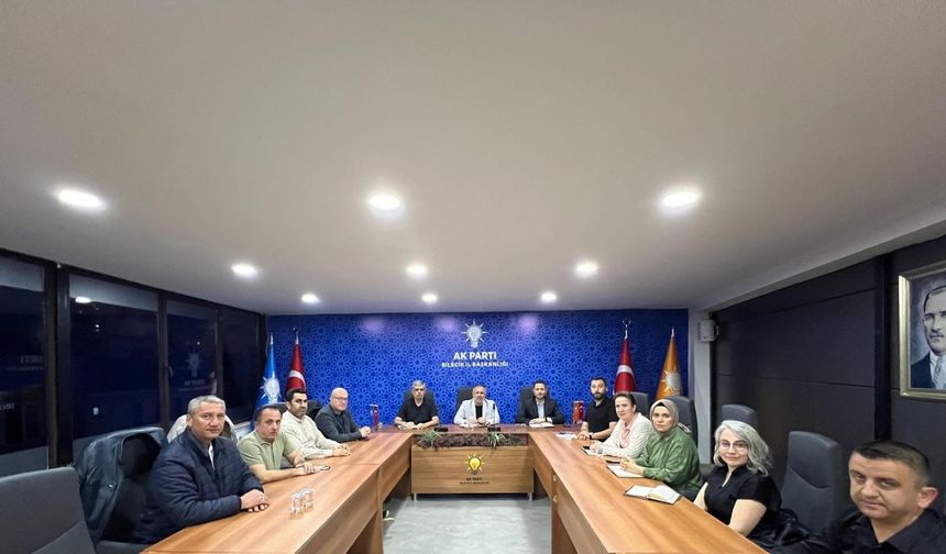 AK Parti İl Yürütme Kurulu Toplantısını gerçekleştirdi