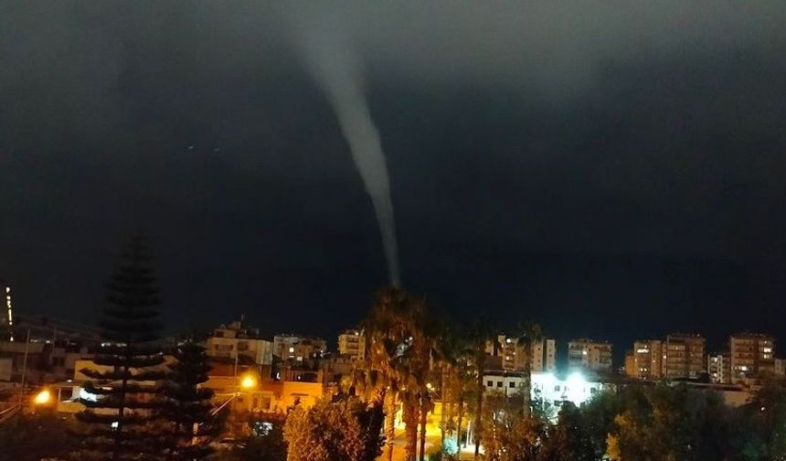 Akdeniz’de gece ve gündüz oluşan hortumlar dikkat çekti