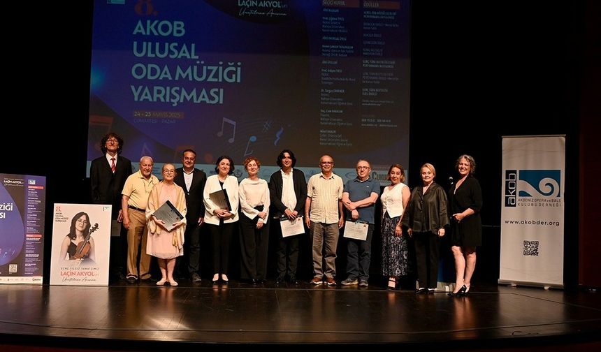 AKOB 8. Ulusal Oda Müziği Yarışması yapıldı