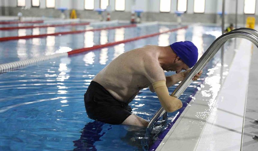 Alanya’da engelli bireyler sporla güçleniyor