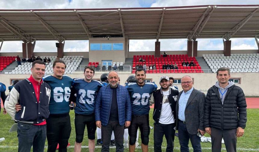 Amerikan Futbolunda heyecan Kocatepe’de yaşandı