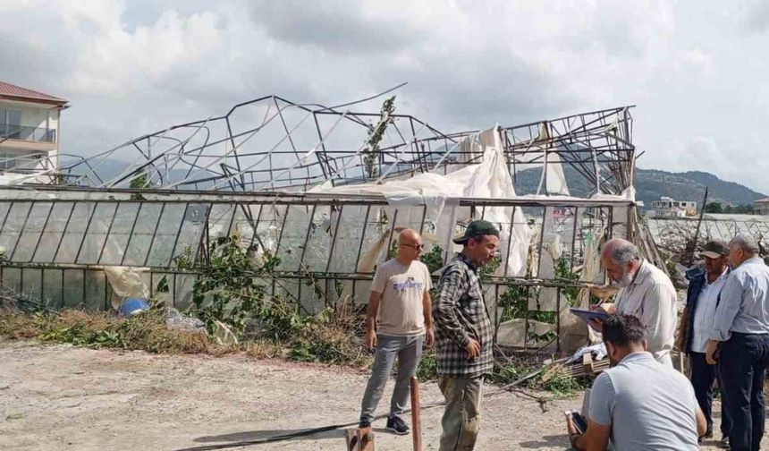 Antalya Gazipaşa’daki hortumun bilançosu belli oldu