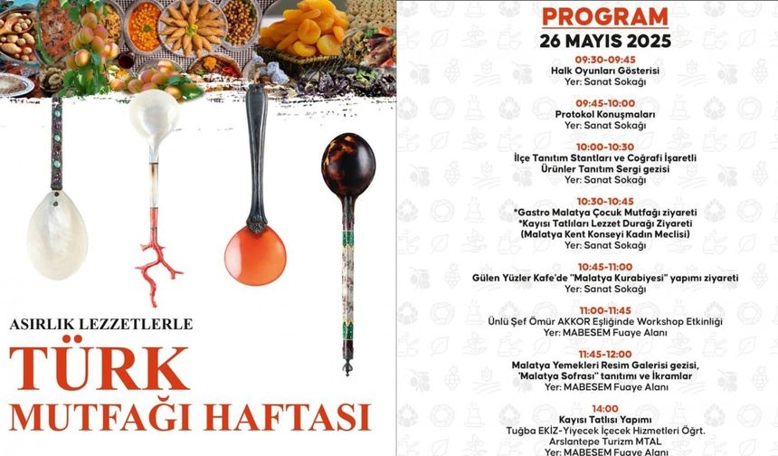 Asırlık lezzetler Malatya’da hayat buluyor