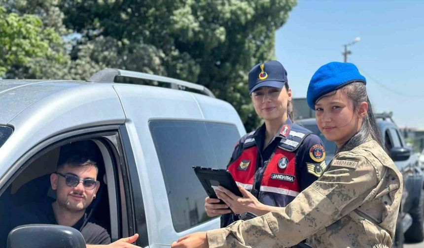 Aydın’da genç kızın jandarma olma hayali gerçeğe dönüştü