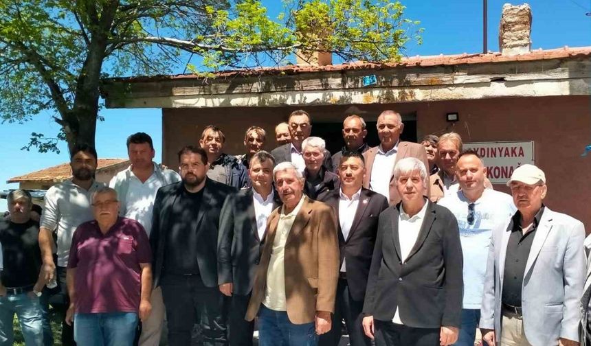 Aydınyaka köyünde ‘Yağmur ve Şükür Duası’ yapıldı