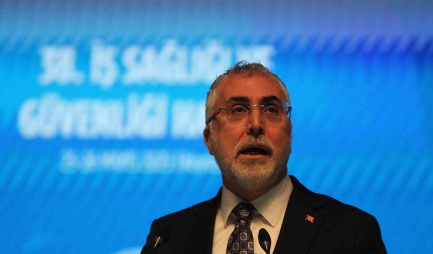 Bakan Işıkhan: "Tek bir çalışanımızın dahi mesleği sebebiyle hayatını kaybetmediği sağlıklı ve güvenli bir çalışma hayatı temel hedefimizdir"