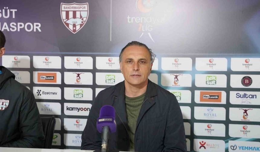 Bandırmaspor - Pendikspor maçının ardından