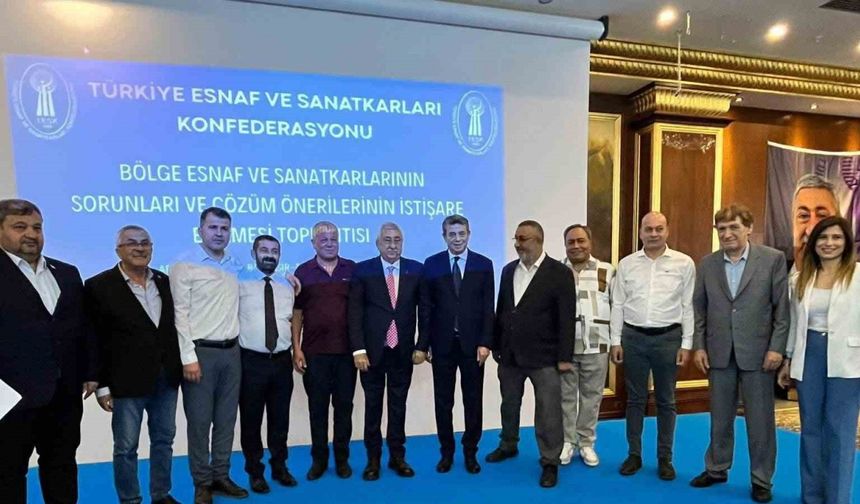 Başkan Künkcü, Ege Bölgesi Esnaf Toplantısı’nda Aydın’ı temsil etti