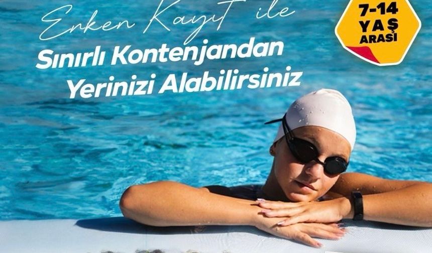 Battalgazi Belediyesi yüzme kulübünde yeni dönem kursları 1 Haziran’da başlıyor