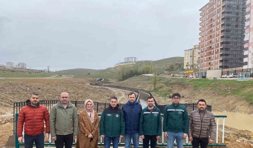 Bayburt Pönserek Deresi taşkın kontrol projesi tamamlandı