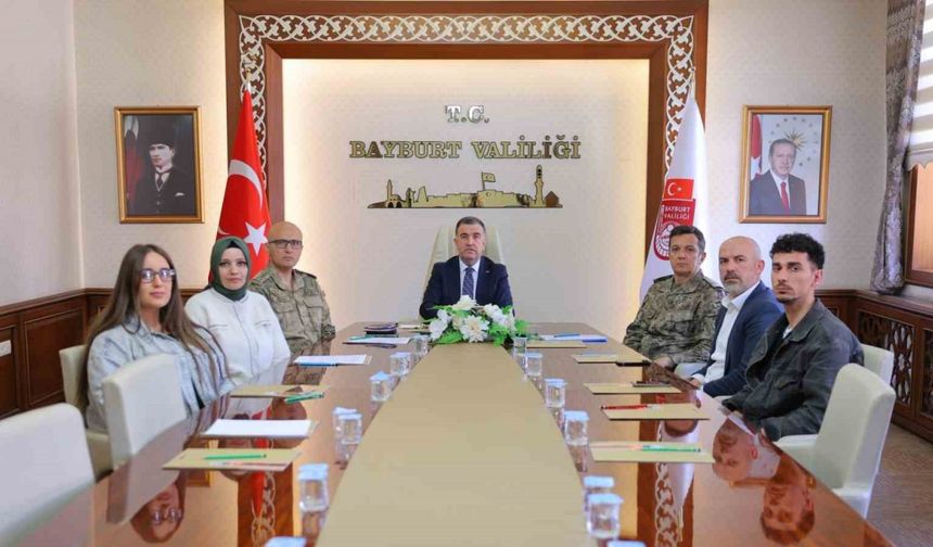 Bayburt’un Nisan ayı asayiş olayları değerlendirildi