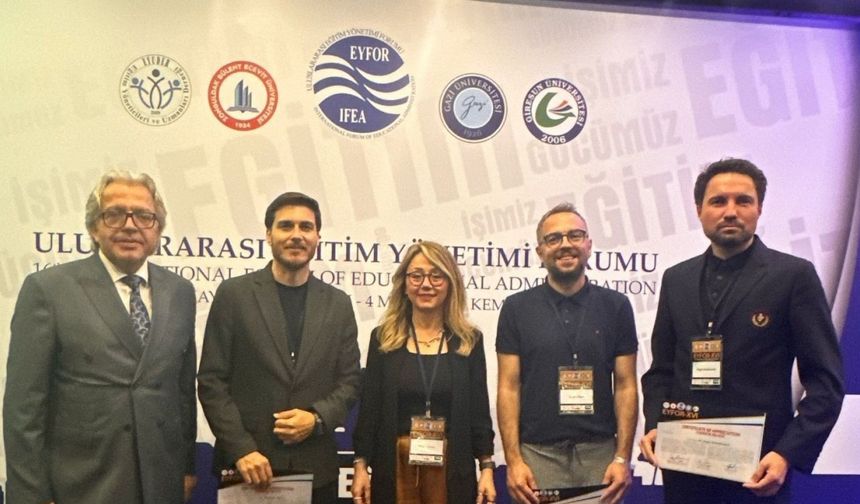 BEUN, 16. Uluslararası Eğitim Yönetimi Forumu’nda güçlü temsiliyet gösterdi