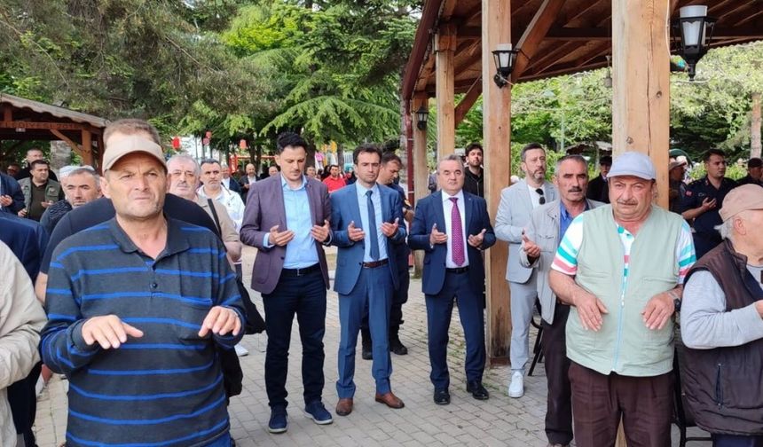 Bilecik’te yağmur ve şükür duası