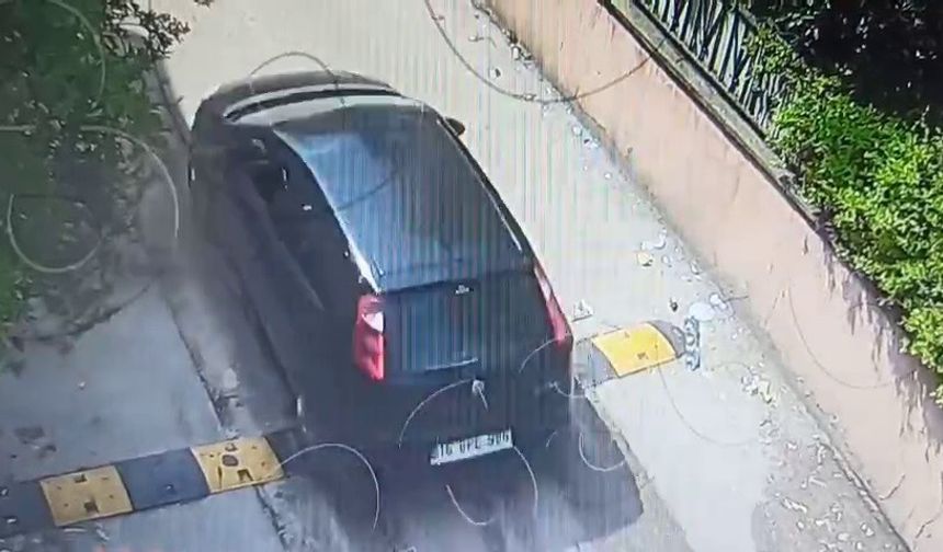 Çaldığı araç arıza yaptı, hırsız böyle yakalandı