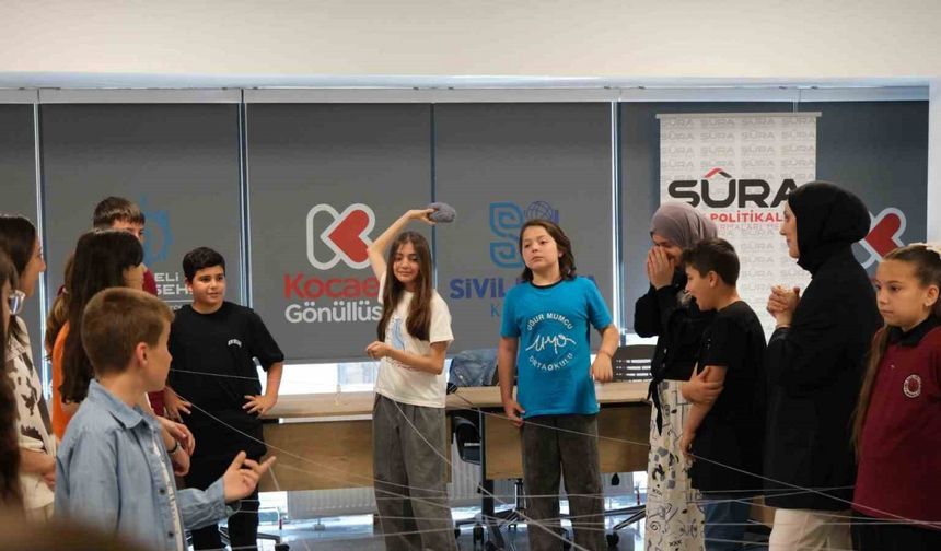 Çocukların sesi şehre yön veriyor