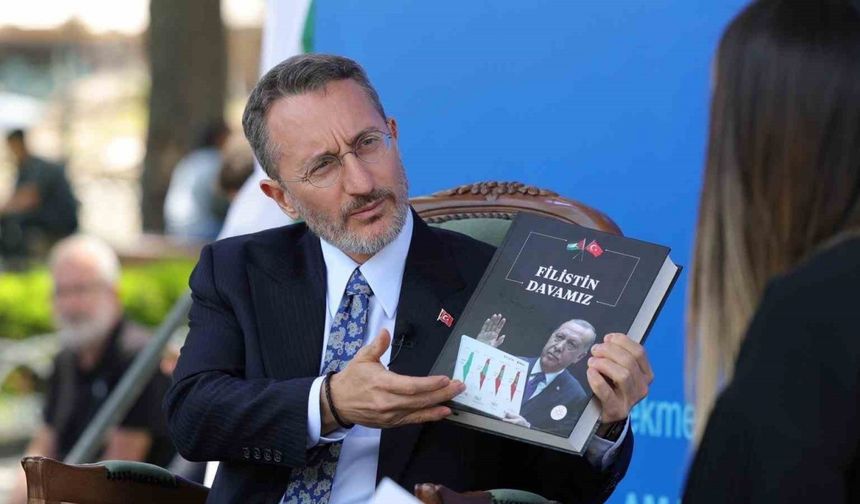 Cumhurbaşkanlığı İletişim Başkanı Fahrettin Altun: "Suriye nasıl özgürleştiyse Allah’ın izniyle Filistin’de öyle özgürleşecek"