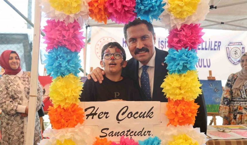 Depremzede engelliler doyasıya eğlendi