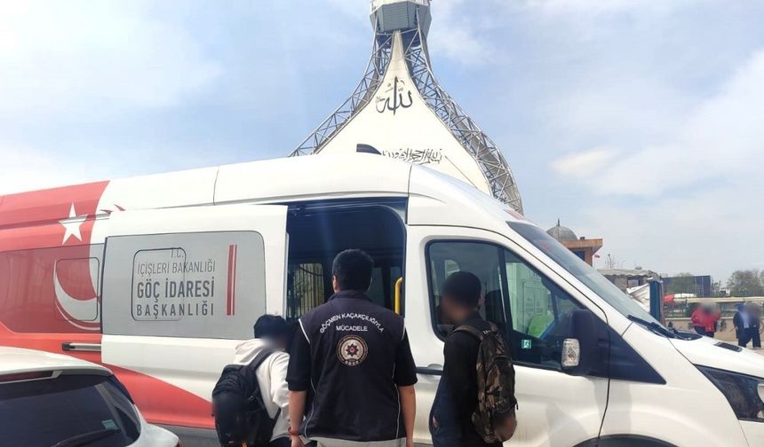 Düzensiz göçmen operasyonunda 7 kişi yakalandı