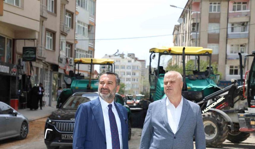 Elazığ Belediyesinden asfalt hamlesi