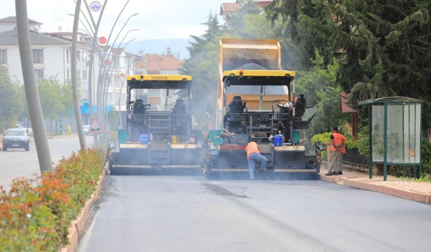 Elazığ’da asfaltlama seferberliği