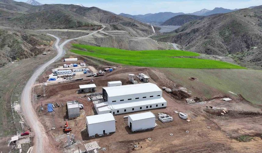 Elazığ’da içme suyu arıtma tesisinde çalışmalar sürüyor