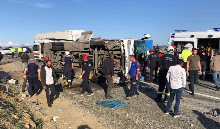 Elazığ’da nisan ayında 231 trafik kazası meydana geldi