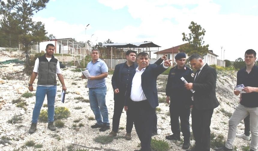 Emet’te hayvan barınağı yapım çalışmaları