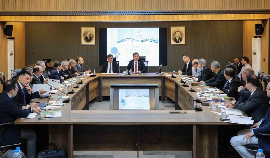 Erzincan İl Su Kurulu Toplantısı gerçekleştirildi