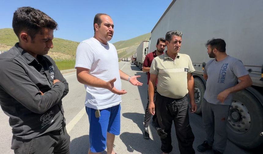Esendere Gümrük Kapısı’nda 10 kilometrelik tır kuyruğu
