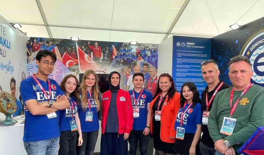 EÜ’nün standı, TEKNOFEST KKTC’de teknoloji tutkunlarının ilgi odağı oluyor