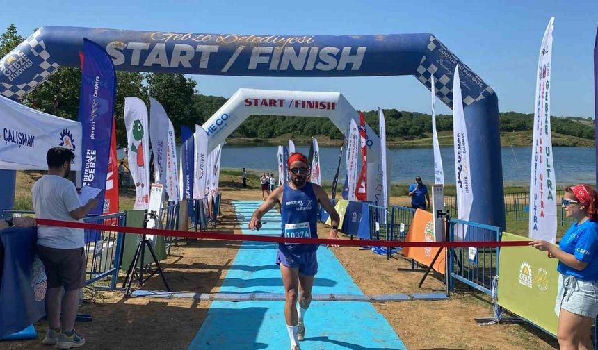 Gebze’de 55 kilometrelik ultra maraton heyecanı