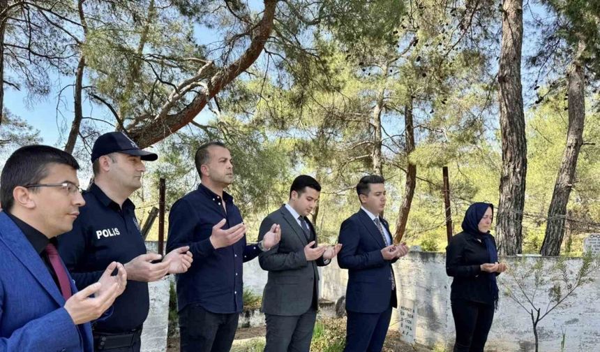 Karacasu şehidini unutmadı