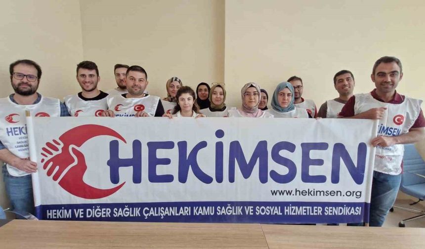 Karaman’da HEKİMSEN diş hekimlerinin sorunları için iş bıraktı