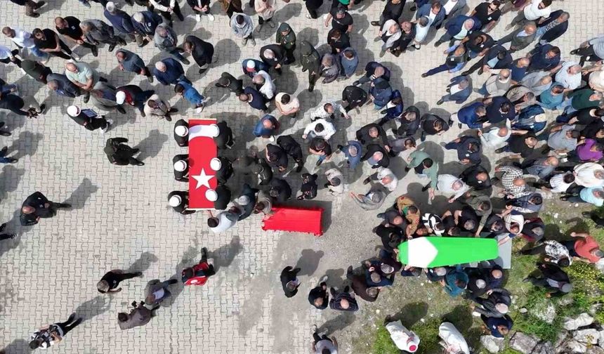 Karbonmonoksit gazından zehirlenen gazi ve eşi toprağa verildi