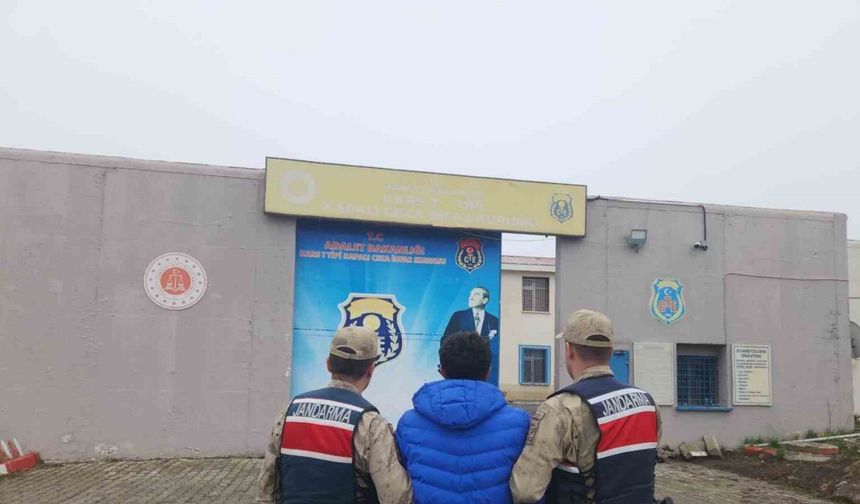 Kars’ta hapis cezası bulunan 1 kişi yakalandı