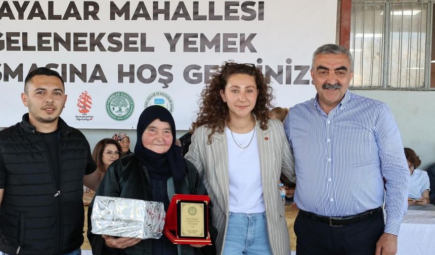 Kayalar Mahallesi’nde yöresel yemek yarışması yapıldı