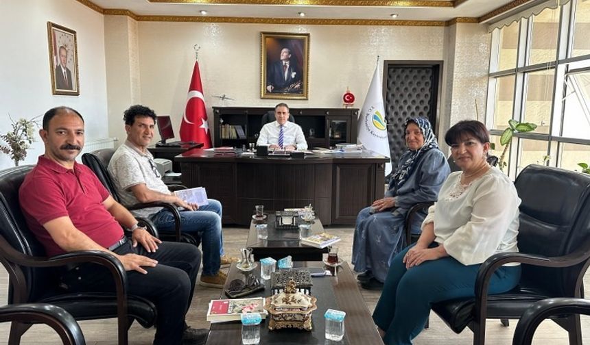 Kaymakam Memiş, şehit ailesini ağırladı