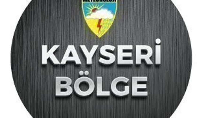 Kayseri’ye kuvvetli yağış uyarısı